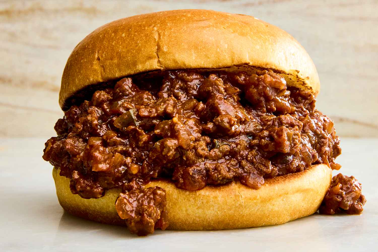 Slopper joe dinner stock photo